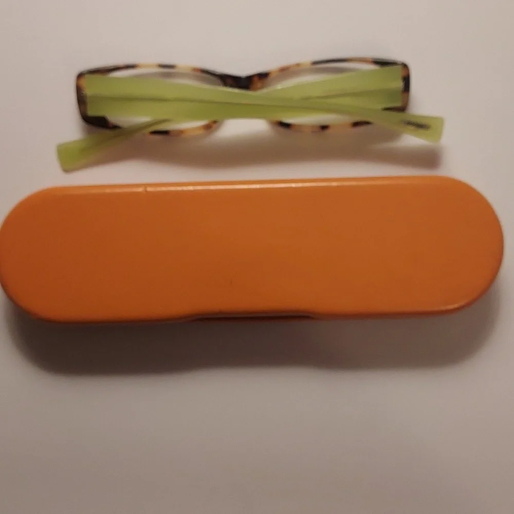 Eyebobs Reading Glasses Tortoiseshell And Green Co-Conspirator Readers